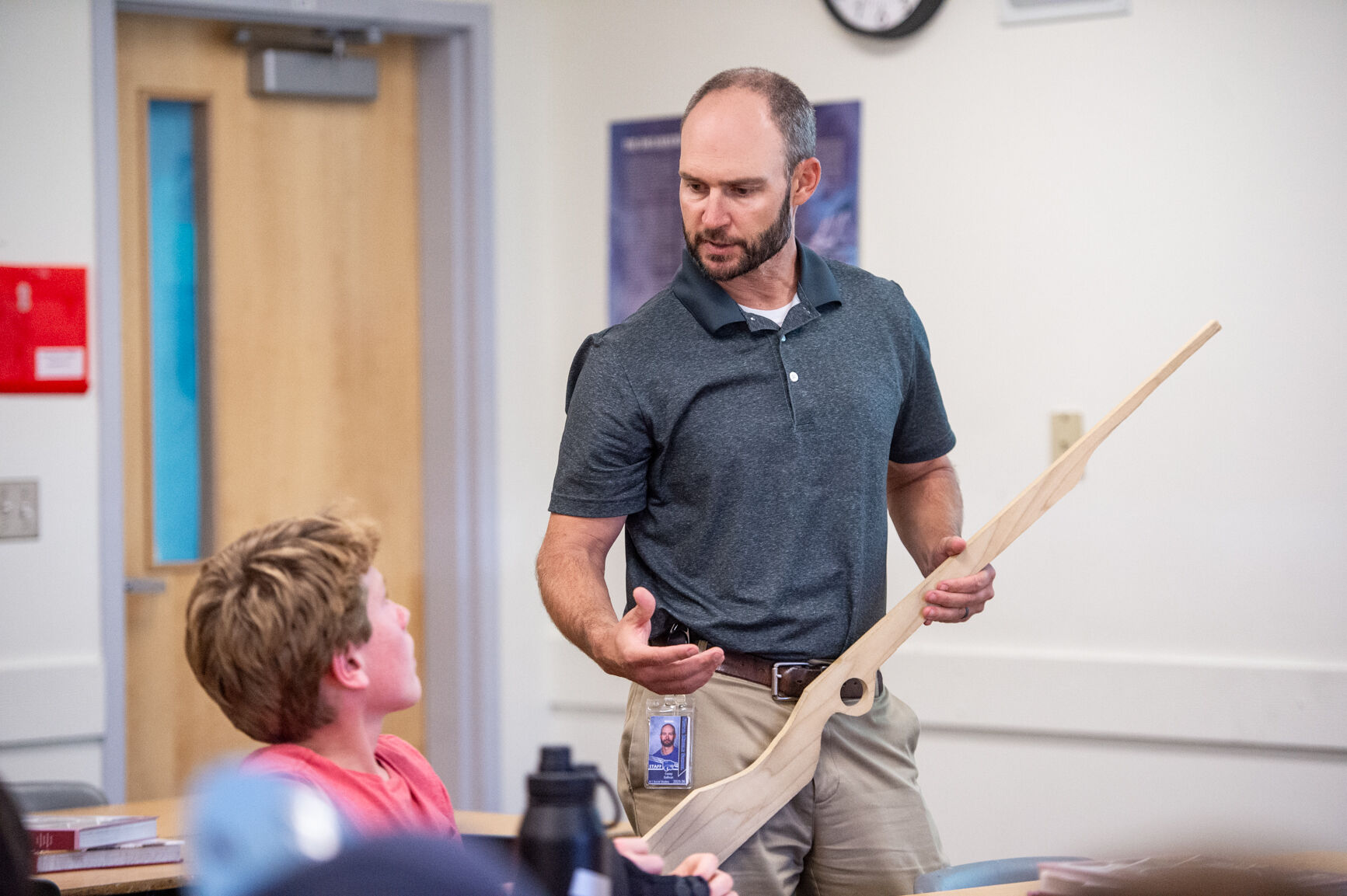 100125 LR Fruita Middle School Hunter Education Teacher Casey Sullivan001.JPG